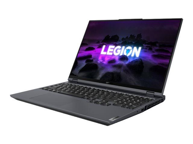 Лаптоп Lenovo Legion 5 Pro 16ACH6H, AMD Ryzen 5 5600H 3.3/4.2GHz, 16" (40.64 cm) WQXGA IPS 165Hz HDR 400 Display & GF RTX 3060 6GB, (HDMI), 16GB DDR4, 1TB SSD, 1x USB-C 3.2 Gen 2, Free DOS 82JQ002GBM