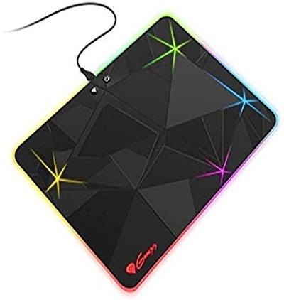 Подложка за мишка Genesis Mouse Pad Boron 700 Led Black 350X250mm