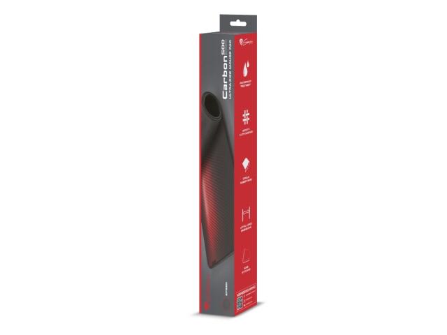 Подложка за мишка Genesis Mouse Pad Carbon 500 Ultra Blaze 110x45 Red