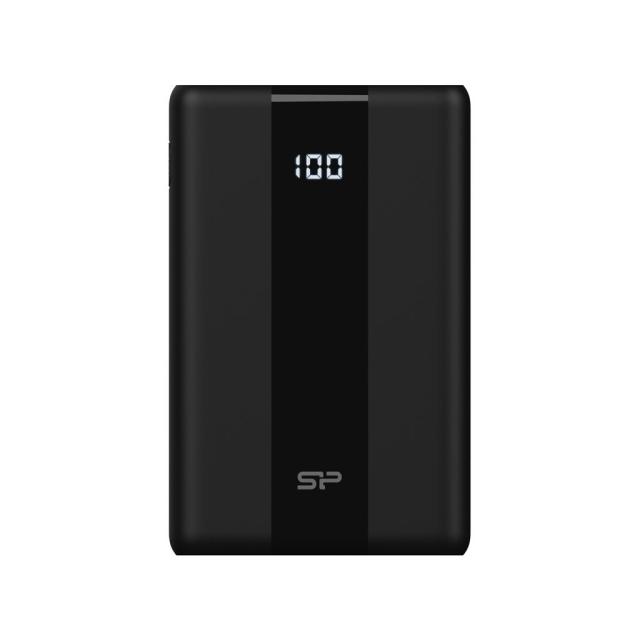 Външна батерия Silicon Power QP55 10 000 mAh, Черна
