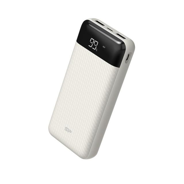 Външна батерия Silicon Power GS28, 20 000 mAh, Бял