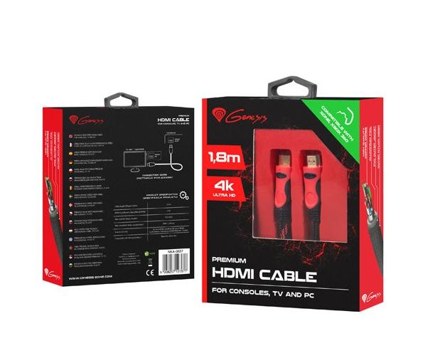 Кабел Genesis Premium High-Speed Hdmi Cable  For Xbox One/Xbox 360 1.8M