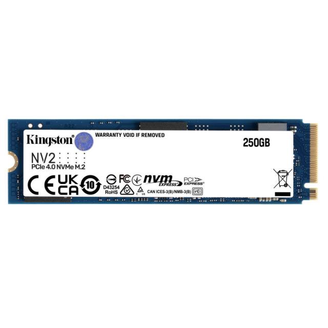 Solid State Drive (SSD) KINGSTON NV2 250GB M.2-2280 PCIe 4.0 NVMe 