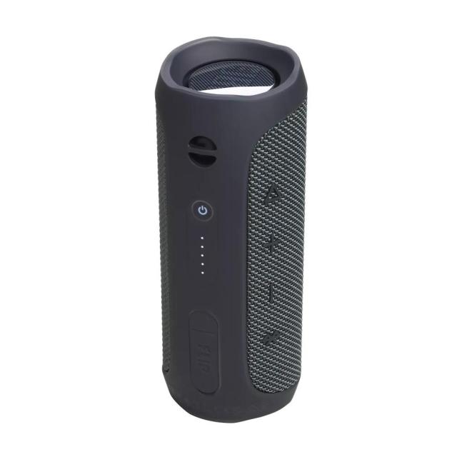 Тонколона JBL Flip Essential, 2.0, 16W (8W + 8W), Bluetooth 4.1, 3.5mm жак, сива, водоустойчива, до 10 часа време за работа