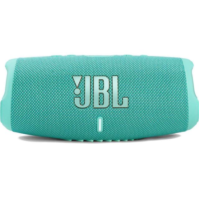 Тонколона JBL Charge 5 Teal, 2.0, 30W RMS, безжична, Bluetooth 5.1, USB Type C, водоустойчива, синьо-зелена, до 20 часа време на работа, 