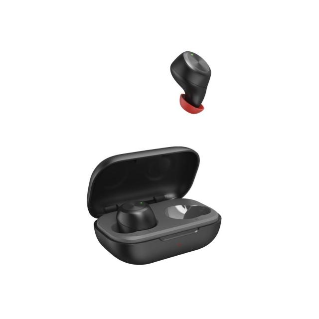 Слушалки Hama Spirit Chop, True  безжични Bluetooth/Wireless, тип "тапи", микрофон, In-Ear, Гласов контрол, Черен