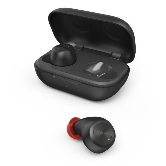 Слушалки Hama Spirit Chop, True  безжични Bluetooth/Wireless, тип "тапи", микрофон, In-Ear, Гласов контрол, Черен