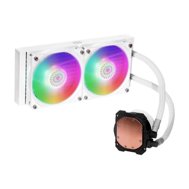 Охладител за процесор Cooler Master MasterLiquid ML240L ARGB V2 White Edition