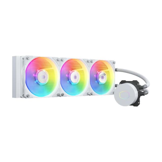 Охладител за процесор Cooler Master MasterLiquid ML360L ARGB V2 White Edition