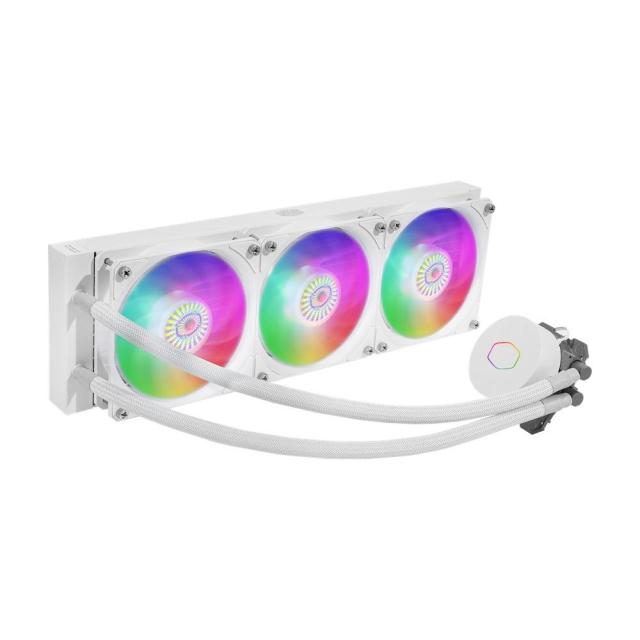 Охладител за процесор Cooler Master MasterLiquid ML360L ARGB V2 White Edition