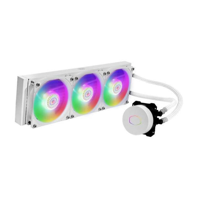 Охладител за процесор Cooler Master MasterLiquid ML360L ARGB V2 White Edition
