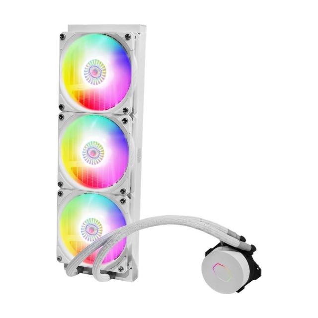 Охладител за процесор Cooler Master MasterLiquid ML360L ARGB V2 White Edition