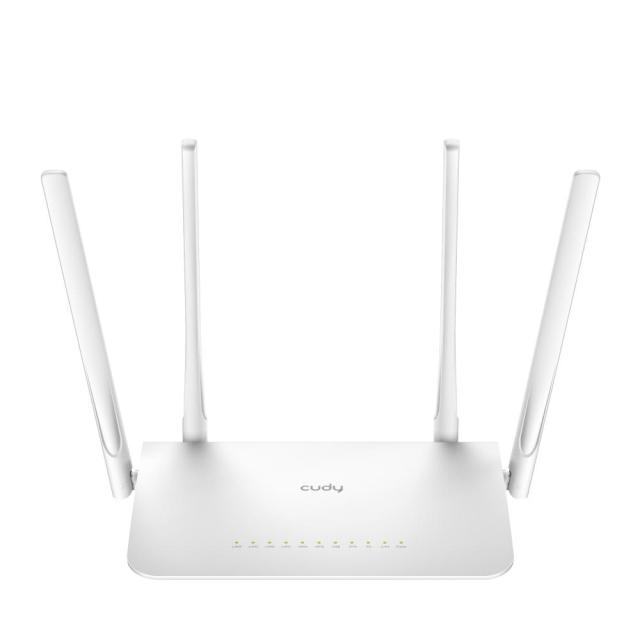 Рутер LB-Link BL-WR1300H, AC1200 Dual Band, 2.4GHz (300 Mbps) / 5 GHz (867 Mbps), LAN 4 x 10/100/1000, WAN 1x 10/100/1000, 4 x Външни антени