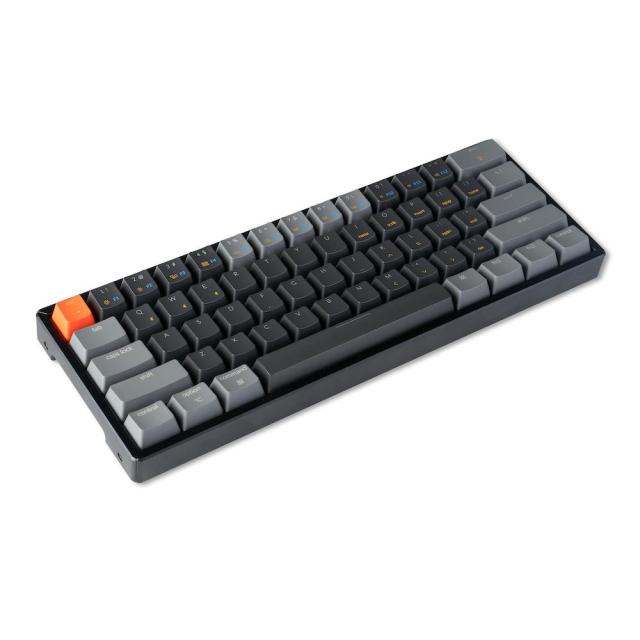 Геймърска Механична клавиатура Keychron K12 Hot-Swappable Aluminum 60% Gateron Blue Switch RGB LED ABS