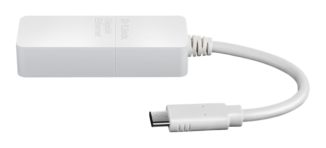 Мрежови адаптер D-Link DUB-E130 LAN 10/100, 1000, USB Type-C