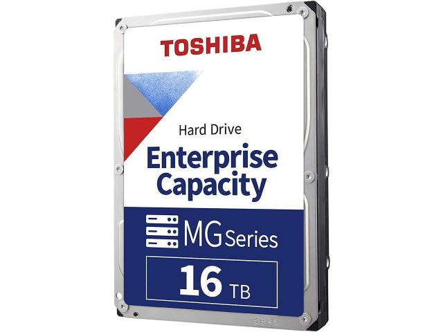 Твърди дискове Toshiba MG Enterprise, 16TB, 512MB, SATA 6.0Gb/s, 7200rpm