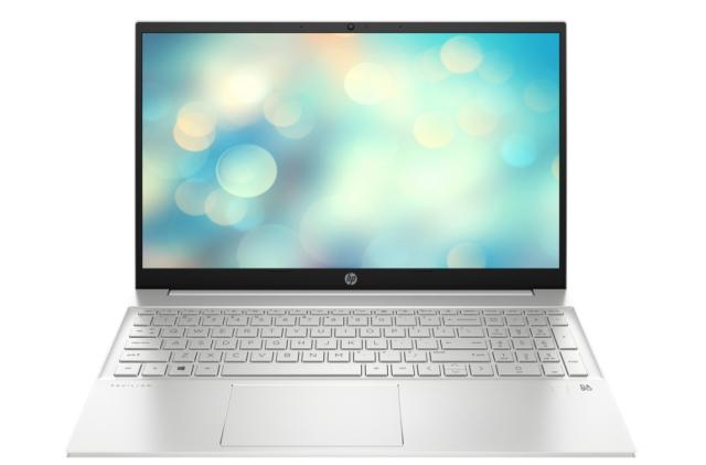 Лаптоп HP Pavilion 15-eg1004nu Natural Silver, Core i7-1195G7 (2.9Ghz, up to 5GH/12MB/4C), 15.6" FHD IPS AG 300 nits, 16GB 3200MHz 2DIMM, 512GB PCIe SSD, WiFi a/c + BT 5, FPR, Backlit Kbd, 3C Batt Long Life, Win 11 Home