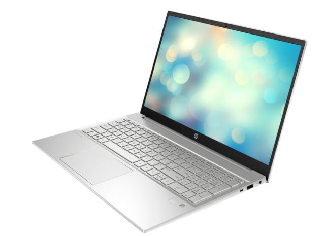 Лаптоп HP Pavilion 15-eg1004nu Natural Silver, Core i7-1195G7 (2.9Ghz, up to 5GH/12MB/4C), 15.6" FHD IPS AG 300 nits, 16GB 3200MHz 2DIMM, 512GB PCIe SSD, WiFi a/c + BT 5, FPR, Backlit Kbd, 3C Batt Long Life, Win 11 Home