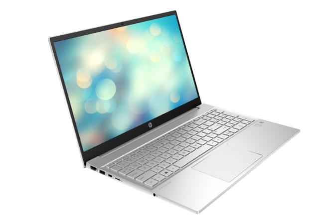 Лаптоп HP Pavilion 15-eg1004nu Natural Silver, Core i7-1195G7 (2.9Ghz, up to 5GH/12MB/4C), 15.6" FHD IPS AG 300 nits, 16GB 3200MHz 2DIMM, 512GB PCIe SSD, WiFi a/c + BT 5, FPR, Backlit Kbd, 3C Batt Long Life, Win 11 Home