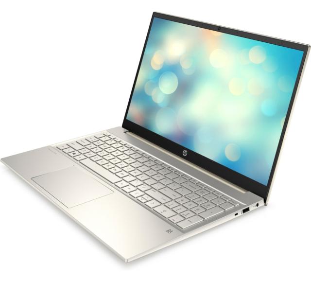 Лаптоп HP Pavilion 15-eh1022nu Warm Gold, Ryzen 7-5700U(1.8Ghz, up to 4.3GH/8MB/8C), 15.6" FHD IPS AG, 16GB 3200MHz 2DIMM, 512GB PCIe SSD, WiFi a/c + BT 4.2, Backlit Kbd, 3C Batt Long Life, Win 11 Home