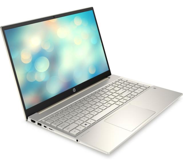 Лаптоп HP Pavilion 15-eh1022nu Warm Gold, Ryzen 7-5700U(1.8Ghz, up to 4.3GH/8MB/8C), 15.6" FHD IPS AG, 16GB 3200MHz 2DIMM, 512GB PCIe SSD, WiFi a/c + BT 4.2, Backlit Kbd, 3C Batt Long Life, Win 11 Home