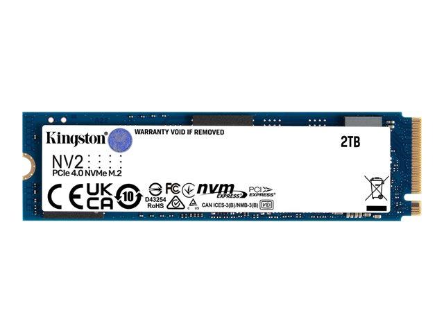 KINGSTON SSD 2TB NV2 M.2 2280 PCIe 4.0 NVMe