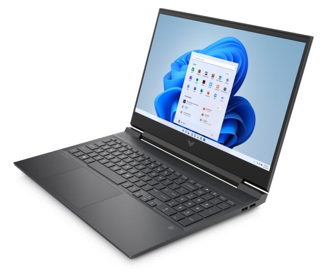 Лаптоп Victus by HP 16-d0011nu Mica Silver, Core i7-11800H (2.3Ghz, up to 4.6GH/24MB/8C), 16.1"FHD UWVA AG IPS 300nits, 16GB 3200Mhz 2DIMM, 512GB PCIe SSD, NVIDIA GeForce RTX 3050 TI 4GB, WiFi a/x+BT5, Backlit Kbd, 4C Batt Long Life, Win 11 Home