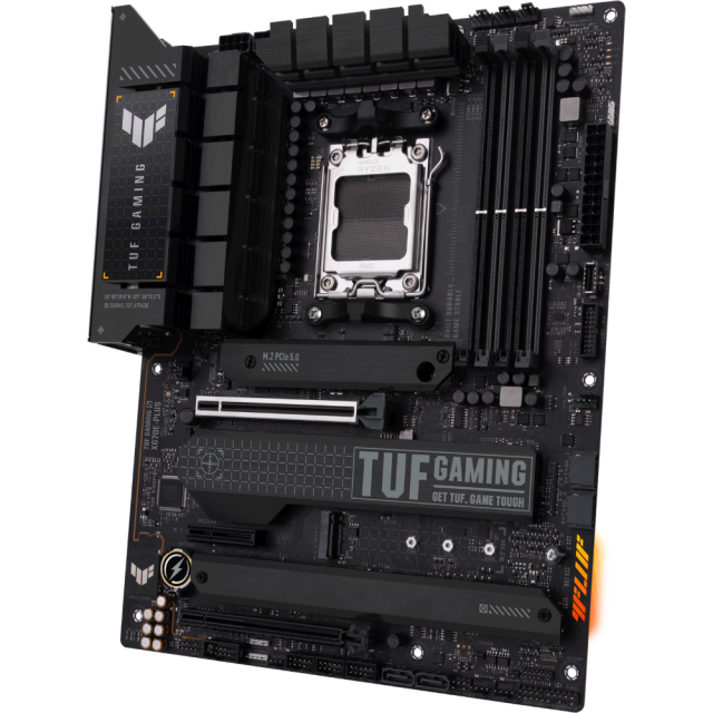 Дънна платка ASUS TUF GAMING X670E-PLUS, AM5, DDR5, PCIe 5.0