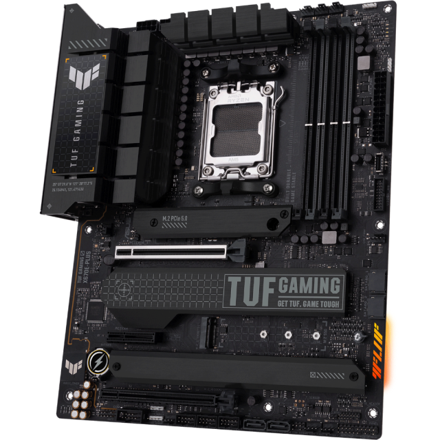 Дънна платка ASUS TUF GAMING X670E-PLUS, AM5, DDR5, PCIe 5.0