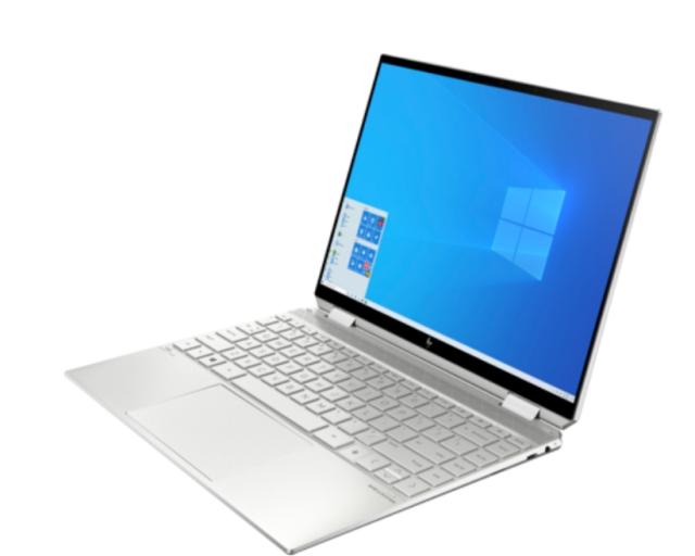 Лаптоп HP Spectre x360 14-ea1001nu Natural Silver Core i7-1195G7(2.9Ghz, up to 5GH/12MB/4C), 13.5" 3k2k OLED 400 nits Touch, 16GB DDR4 on-board, 2TB PCIe SSD, WiFi a/x + BT5, FPR, MCR, Backlit Kbd, 4 Cell Batt, Win 11 + HP Pen Natural Silver