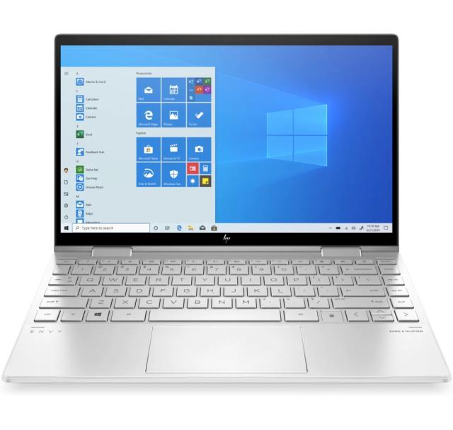 Лаптоп HP Envy x360 13-bd0042nn Natural Silver, Core i7 1165G7 quad(2.8Ghz, up to 4.7GH/12MB/4C), 13.3" FHD BV IPS 400nits Touch, 16GB DDR4 on-board, 512GB PCIe SSD, FPR, WiFi a/x+BT5, Backlit Kbd, 3C Batt Long Life, Win 11 Home