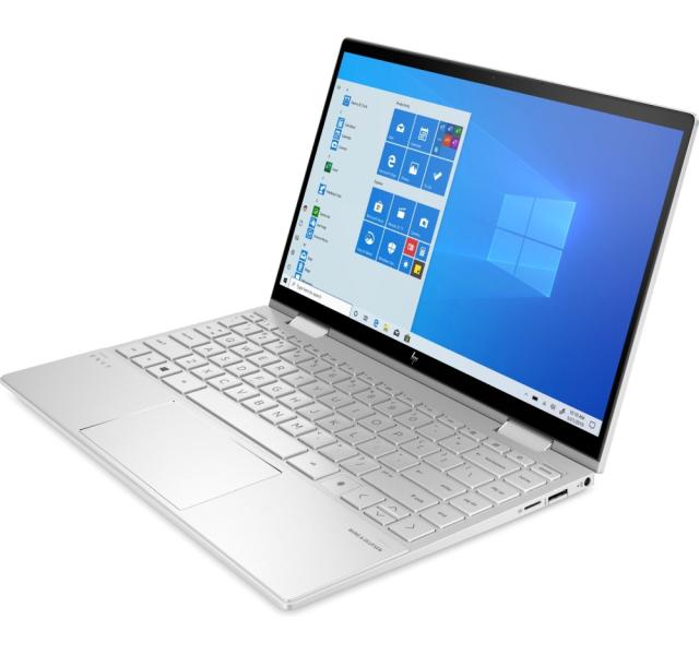 Лаптоп HP Envy x360 13-bd0042nn Natural Silver, Core i7 1165G7 quad(2.8Ghz, up to 4.7GH/12MB/4C), 13.3" FHD BV IPS 400nits Touch, 16GB DDR4 on-board, 512GB PCIe SSD, FPR, WiFi a/x+BT5, Backlit Kbd, 3C Batt Long Life, Win 11 Home
