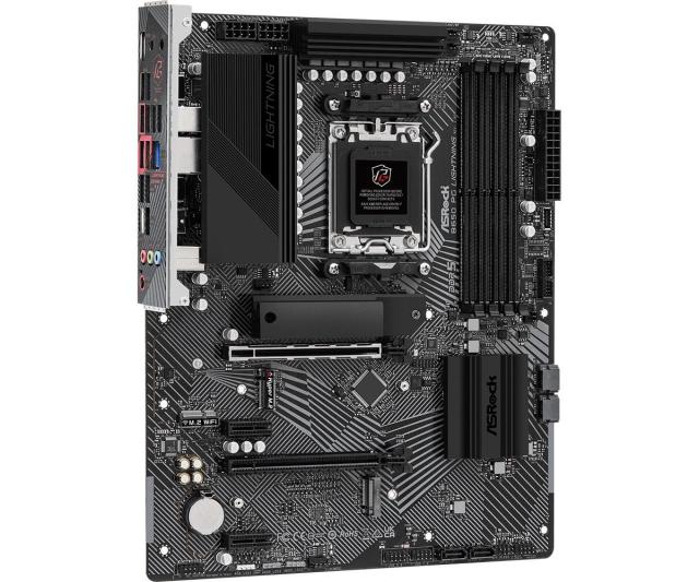 Дънна платка ASROCK B650 PG Lightning, Socket AM5, ATX, 4xDDR5