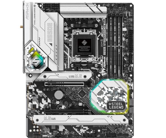 Дънна платка ASROCK B650E Steel Legend WiFi, Socket AM5, ATX, 4xDDR5