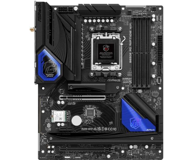 Дънна платка ASROCK B650E PG RIPTIDE WiFi, Socket AM5, ATX, 4xDDR5