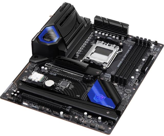 Дънна платка ASROCK B650E PG RIPTIDE WiFi, Socket AM5, ATX, 4xDDR5