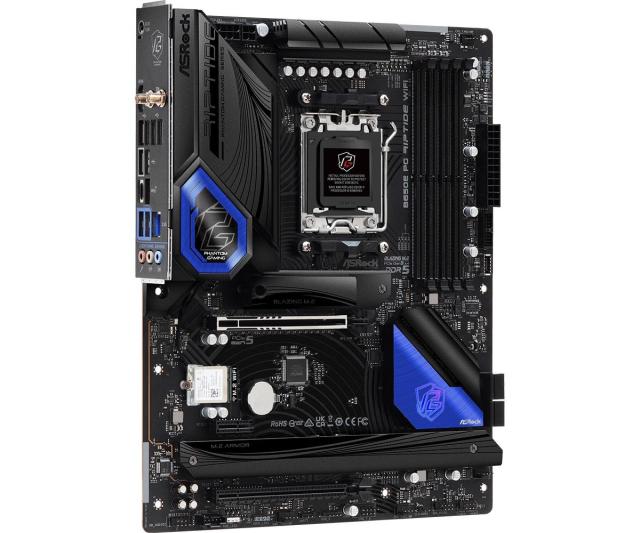 Дънна платка ASROCK B650E PG RIPTIDE WiFi, Socket AM5, ATX, 4xDDR5