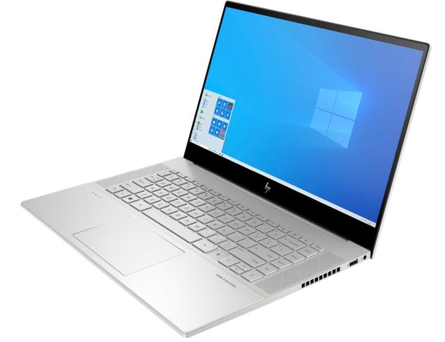 Лаптоп HP Envy 15-ep1002nu Natural Silver, Core I5-11400H(2.7Ghz, up to 4.5GHz/12MB/6C), 15.6" FHD AG IPS 300nits, 16GB 2933Mhz 2DIMM, 1TB PCIe SSD, Nvidia GeForce RTX 3050 4GB, WiFi a/x + BT5, Backlit Kbd, 6C Batt Long Life, Win 10 Home