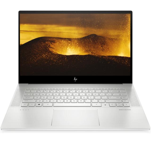 Лаптоп HP Envy 15-ep1009nu Natural silver Core i7-11800H octa(2.3Ghz, up to 4.6GH/24MB/8C), 15.6" FHD AG IPS 300 nits, 16GB 3200Mhz 2DIMM, 1TB PCIe SSD, NVIDIA GeForce RTX 3050 Ti 4GB, WiFi a/x + BT5, Backlit Kbd, 6 Cell Batt, FPR, Free Dos