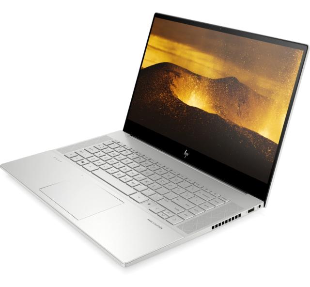 Лаптоп HP Envy 15-ep1009nu Natural silver Core i7-11800H octa(2.3Ghz, up to 4.6GH/24MB/8C), 15.6" FHD AG IPS 300 nits, 16GB 3200Mhz 2DIMM, 1TB PCIe SSD, NVIDIA GeForce RTX 3050 Ti 4GB, WiFi a/x + BT5, Backlit Kbd, 6 Cell Batt, FPR, Free Dos
