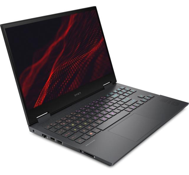 Лаптоп HP Omen 15-en1004nu Mica Silver, Ryzen 7-5800H(3.2Ghz, up to 4.4GHz/16MB/8C), 15.6"FHD AG IPS 300nits 144Hz, 16GB 3200Mhz 2DIMM, 512GB PCIe SSD, Nvidia GeForce RTX 3060 6GB, WiFi a/x+BT5, Backlit Kbd, 6C Batt Long Life, Free DOS