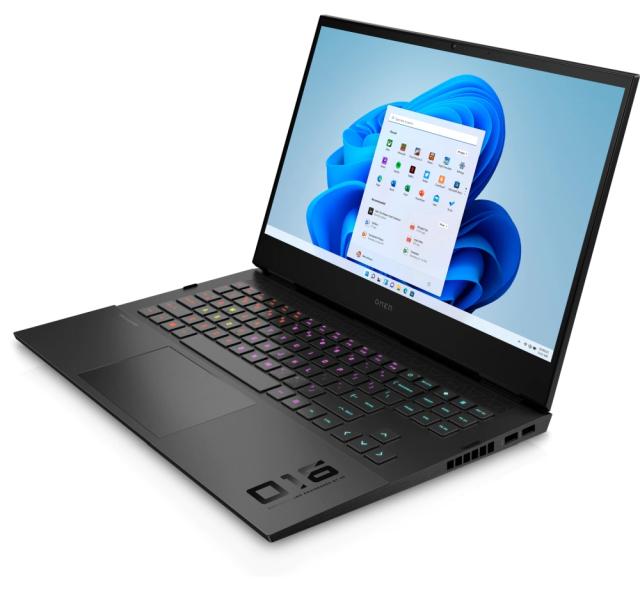 Лаптоп HP Omen 16-b0005nu Black, Core i7-11800H(2.3Ghz, up to 4.6GHz/24MB/8C), 16.1" FHD AG IPS 300nits 144Hz, 16GB 3200Mhz 2DIMM, 1TB PCIe SSD, NVIDIA GeForce RTX 3070 8GB, WiFi a/x+BT5.2, Backlit Kbd, 6C Batt Long Life, Win 11 Home