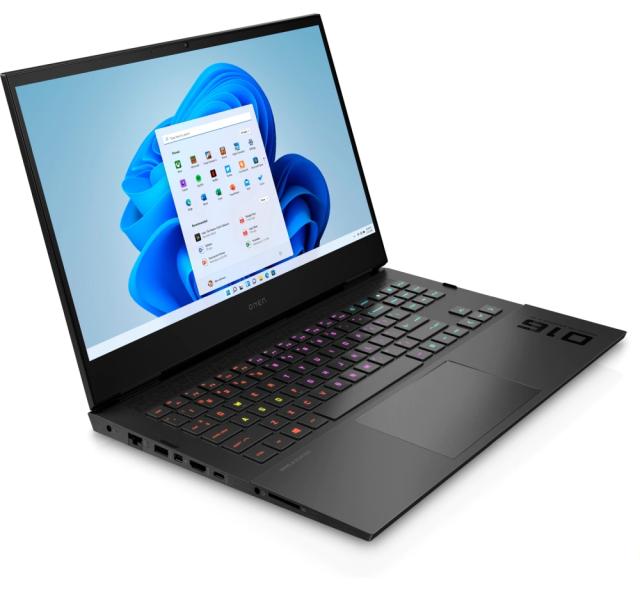 Лаптоп HP Omen 16-b0005nu Black, Core i7-11800H(2.3Ghz, up to 4.6GHz/24MB/8C), 16.1" FHD AG IPS 300nits 144Hz, 16GB 3200Mhz 2DIMM, 1TB PCIe SSD, NVIDIA GeForce RTX 3070 8GB, WiFi a/x+BT5.2, Backlit Kbd, 6C Batt Long Life, Win 11 Home
