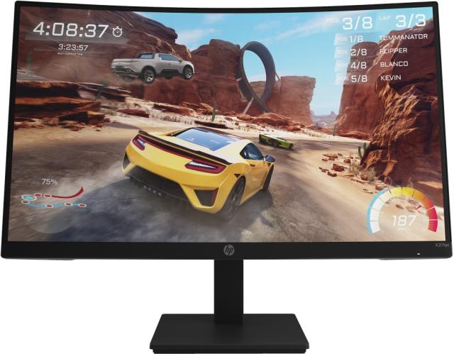 Монитор HP X27qc QHD 27" Gaming Monitor, 2Y Warranty