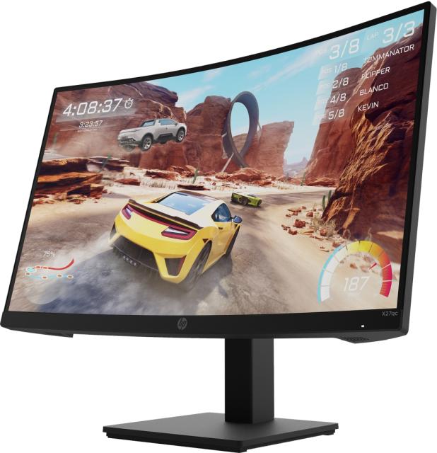 Монитор HP X27qc QHD 27" Gaming Monitor, 2Y Warranty