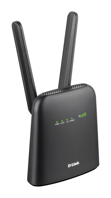 Рутер D-Link DWR-920, LTE 3G/4G, SIM слот, 300 Mbps, 2.4GHz, Wireless N, 2x RJ-45, 2x външни антени