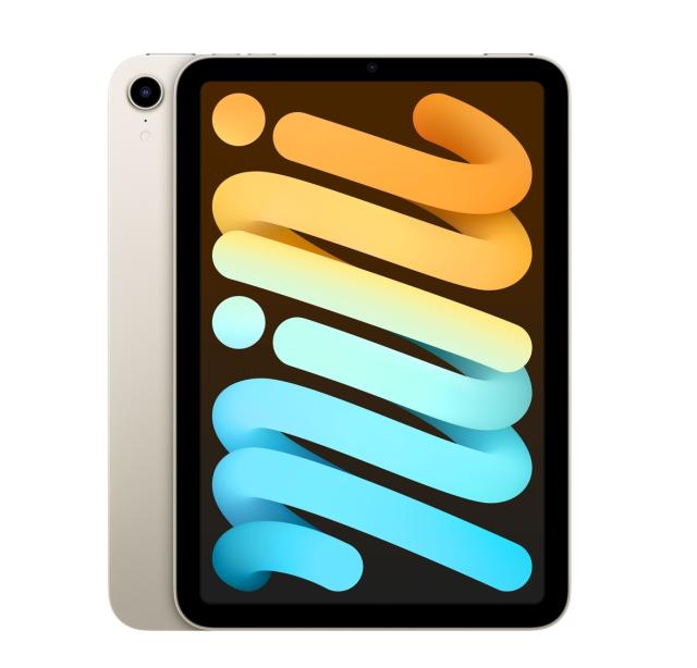 Таблет Apple iPad mini 6 Wi-Fi + Cellular 64GB - Starlight