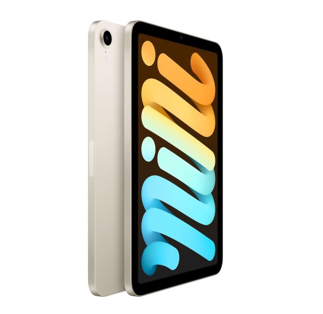 Таблет Apple iPad mini 6 Wi-Fi + Cellular 64GB - Starlight