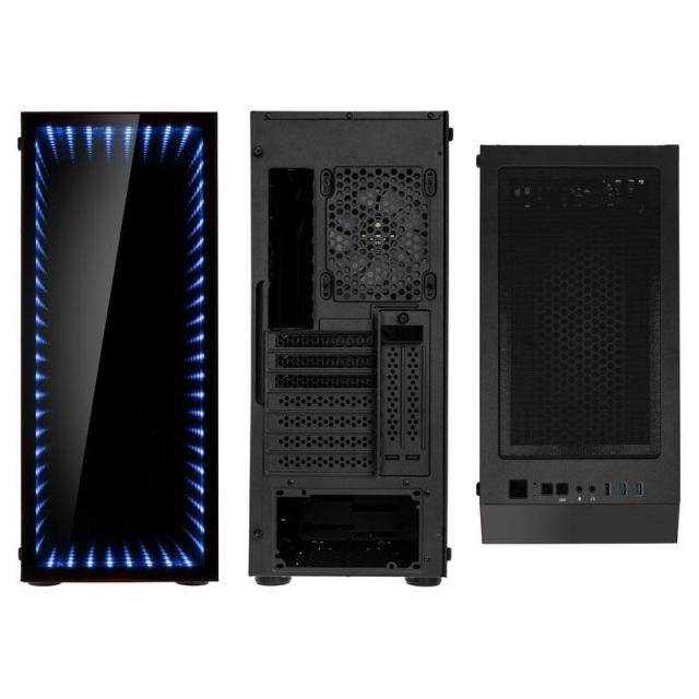 Кутия Kolink Void Rift RGB TG Midi-Tower Black Window ATX