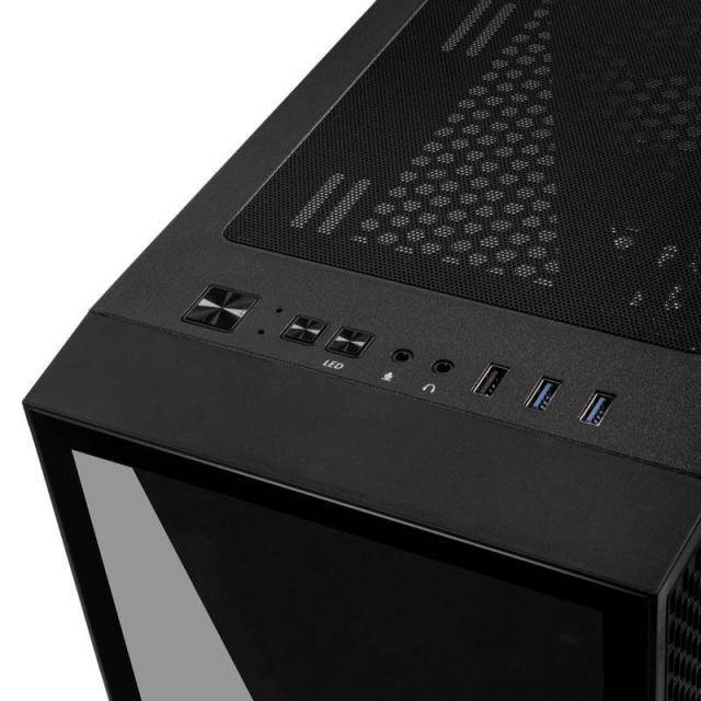 Кутия Kolink Void Rift RGB TG Midi-Tower Black Window ATX
